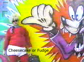 Andy in Cheesecake